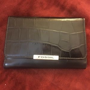 Black Fossil wallet